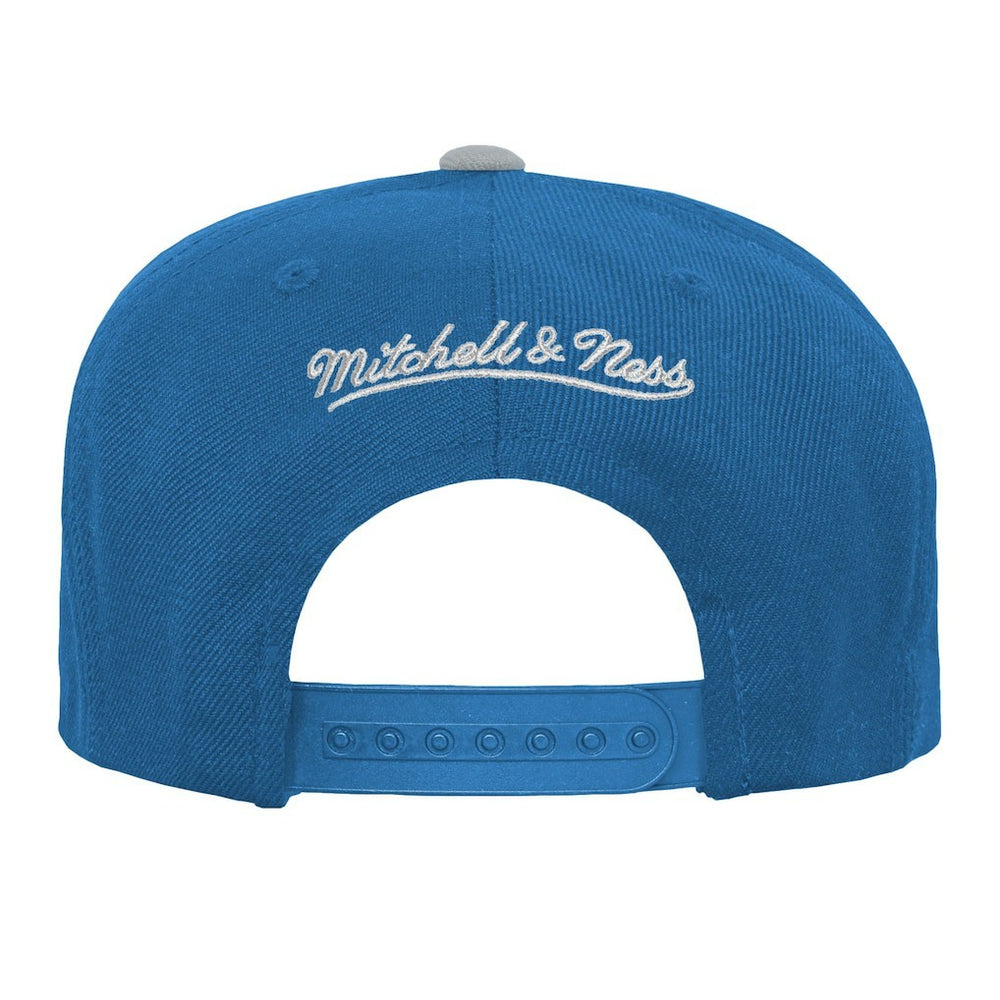 Mitchell & Ness Detroit Lions Youth Team Two-Tone Snapback Hat Blue