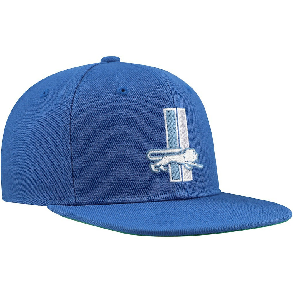 Mitchell & Ness Detroit Lions Youth Gridiron Classics Ground Snapback Hat Blue