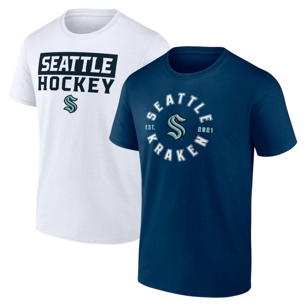 Seattle Kraken Fanatics Big & Tall 2-Pack T-Shirt Set - NHL 201173202