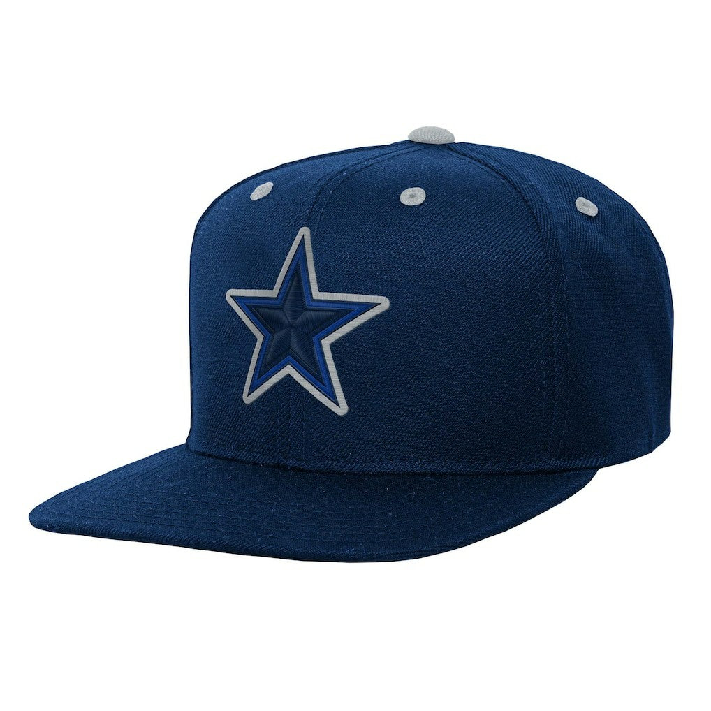 Dallas Cowboys Youth Team Color Pop Snapback Hat Navy