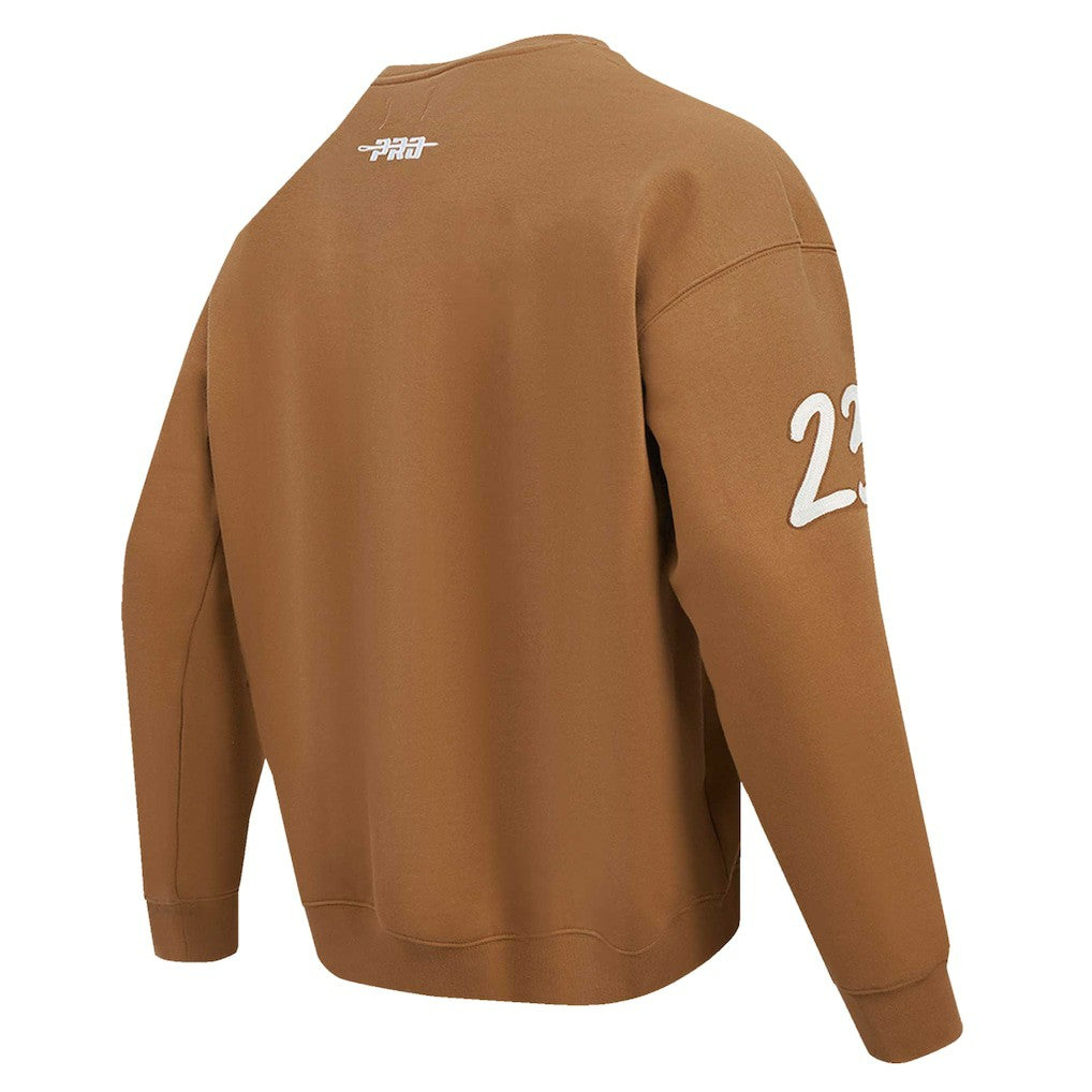 Christian McCaffrey San Francisco 49ers Pro Standard Pullover Crewneck Sweatshirt Brown