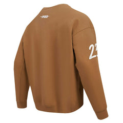 Christian McCaffrey San Francisco 49ers Pro Standard Pullover Crewneck Sweatshirt Brown