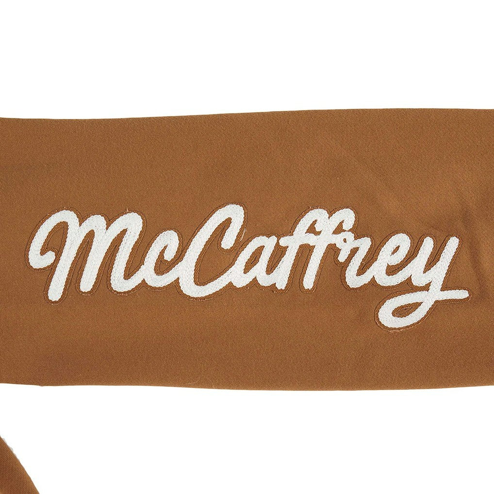 Christian McCaffrey San Francisco 49ers Pro Standard Pullover Crewneck Sweatshirt Brown