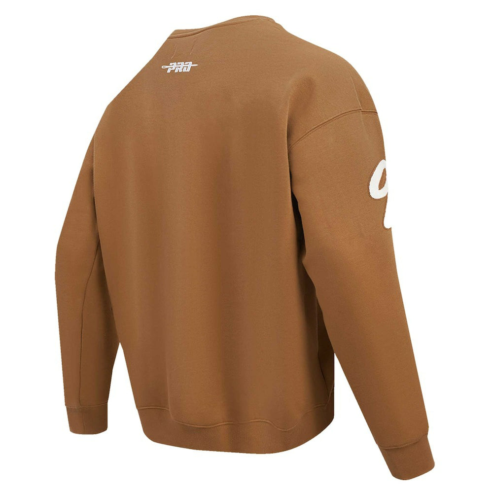 Joe Burrow Cincinnati Bengals Pro Standard Pullover Crewneck Sweatshirt Brown