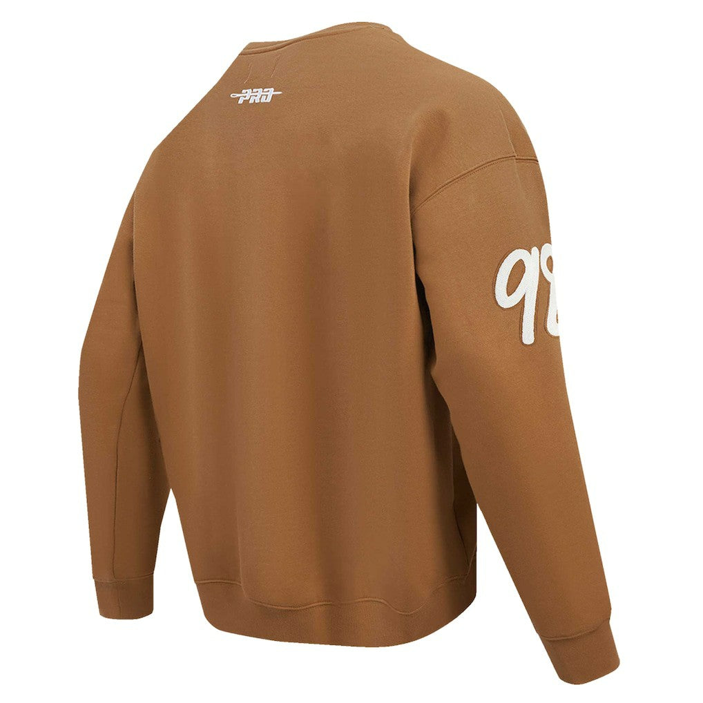 Maxx Crosby Las Vegas Raiders Pro Standard Pullover Crewneck Sweatshirt Brown
