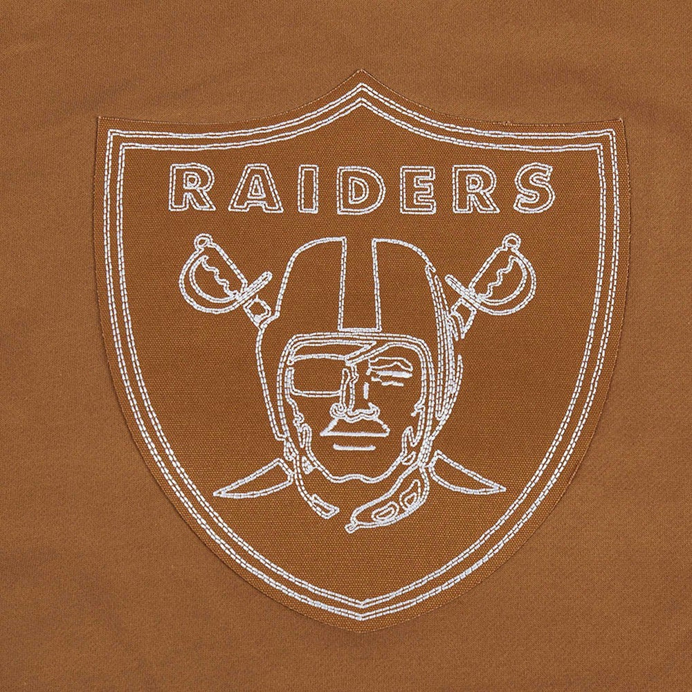 Maxx Crosby Las Vegas Raiders Pro Standard Pullover Crewneck Sweatshirt Brown