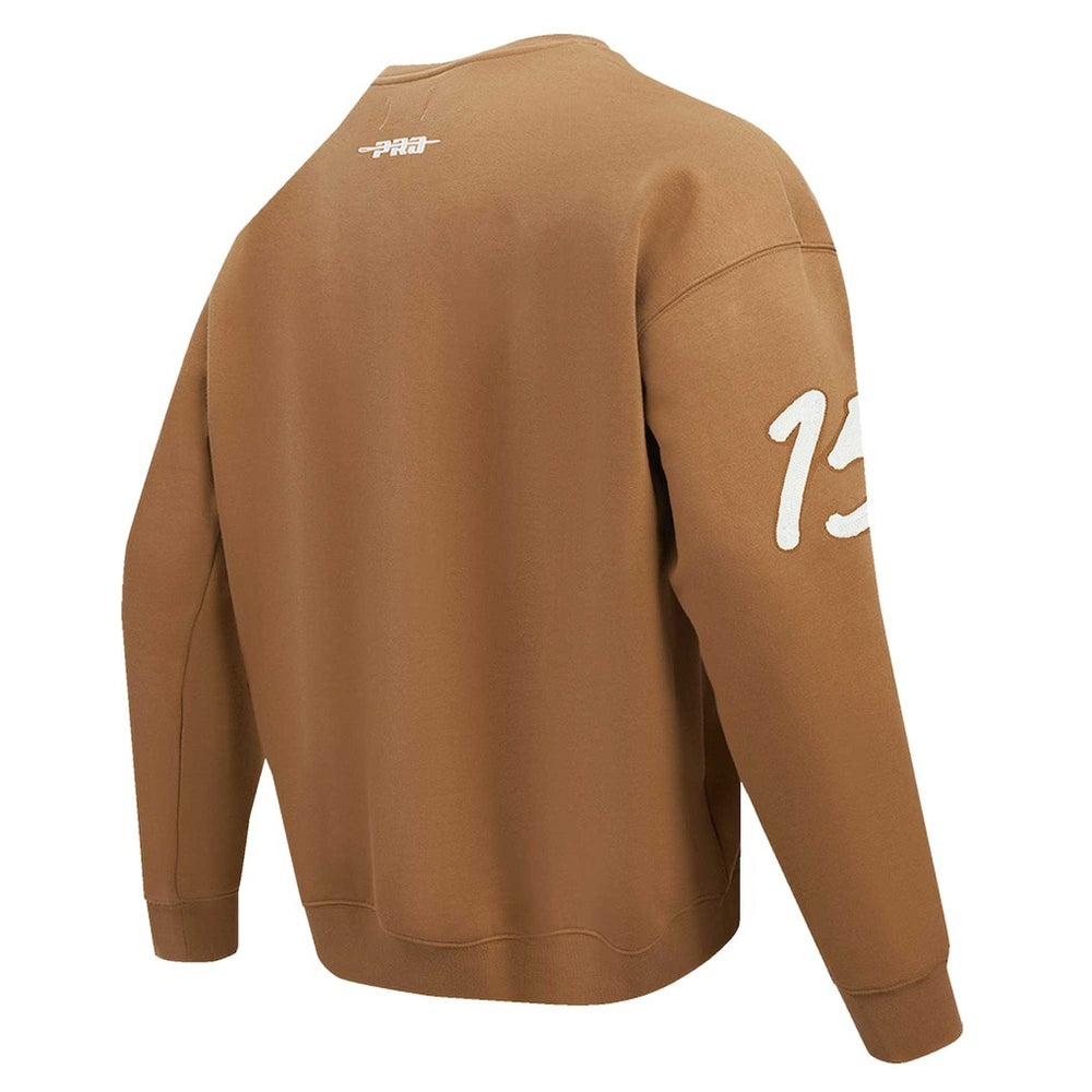 Patrick Mahomes Kansas City Chiefs Pro Standard Pullover Crewneck Sweatshirt Brown
