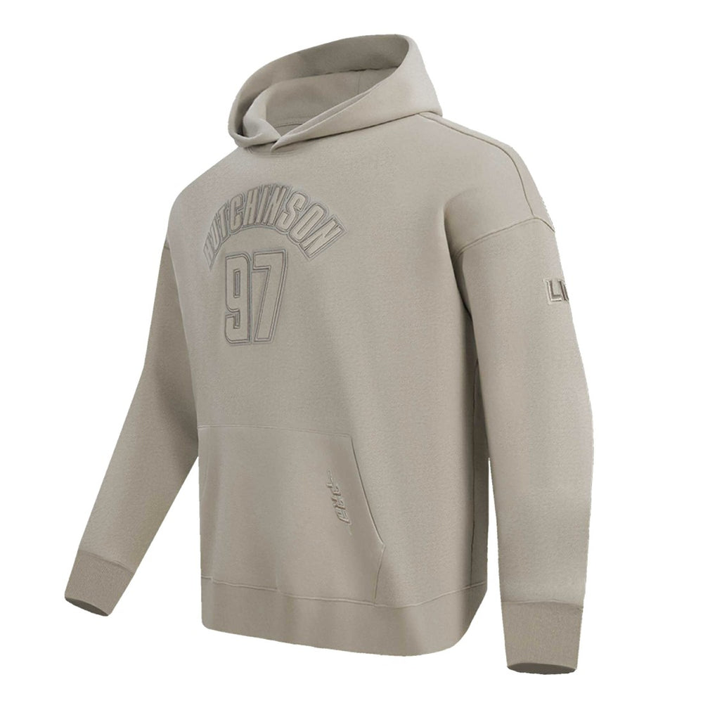 Aidan Hutchinson Detroit Lions Pro Standard Player Name & Number Pullover Hoodie Tan