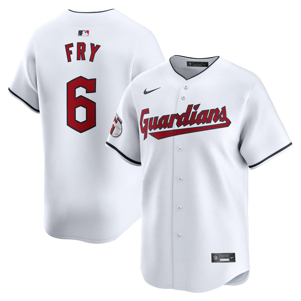 David Fry Cleveland Guardians Nike Home Limited Player Jersey - White - Nike Sale