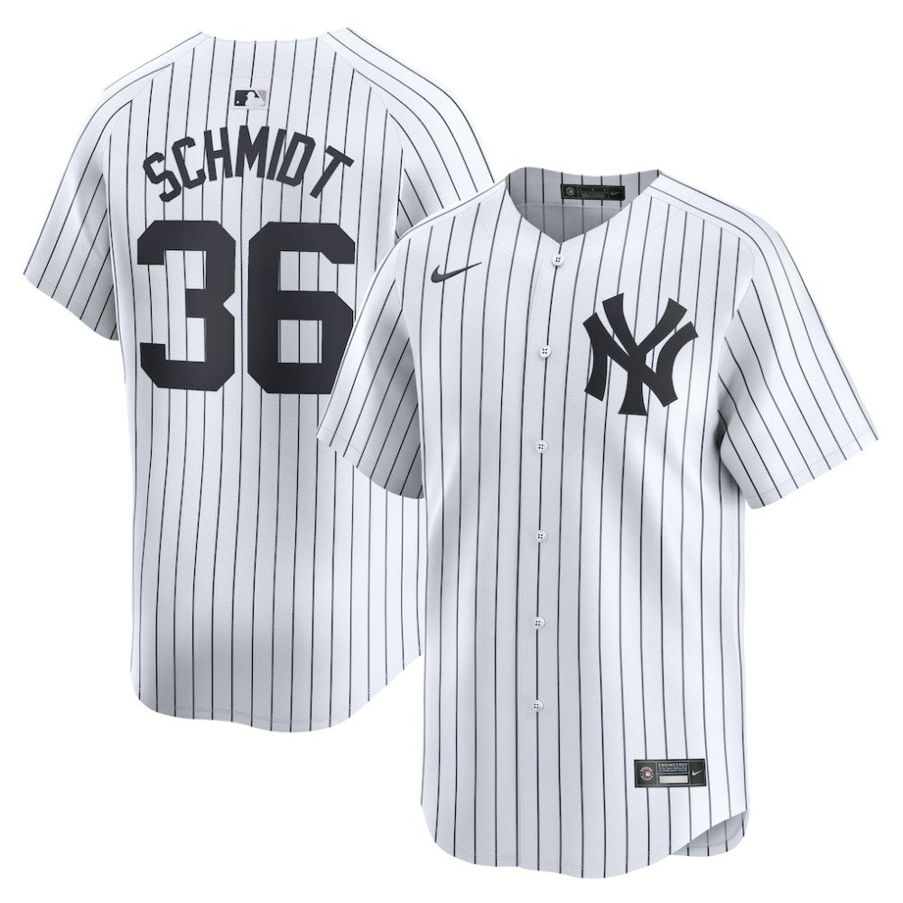 Clarke Schmidt New York Yankees Nike Home Limited Player Jersey - White - Nike Lifestyle