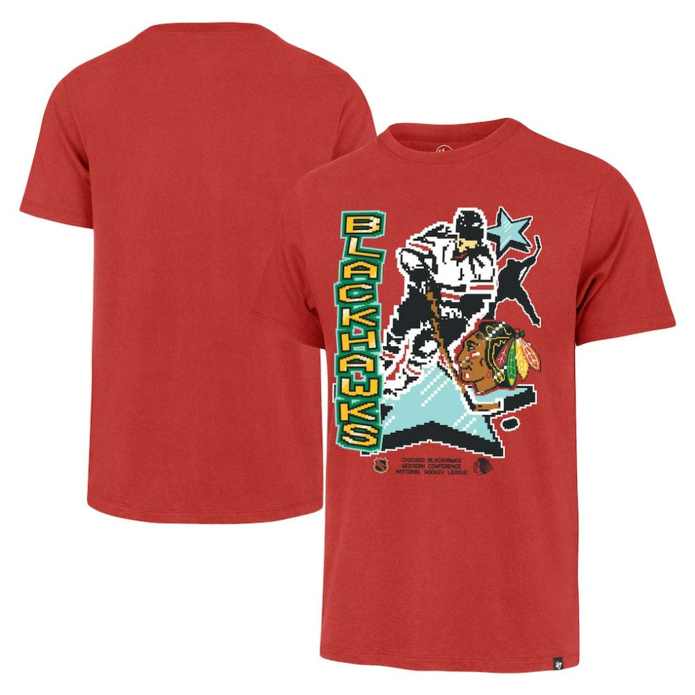 Chicago Blackhawks '47 Lamp Lighter Franklin T-Shirt - Red - NHL 201177486