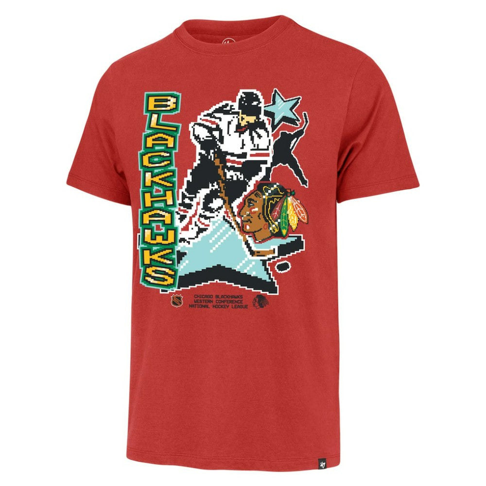 Chicago Blackhawks '47 Lamp Lighter Franklin T-Shirt - Red - NHL 201177486