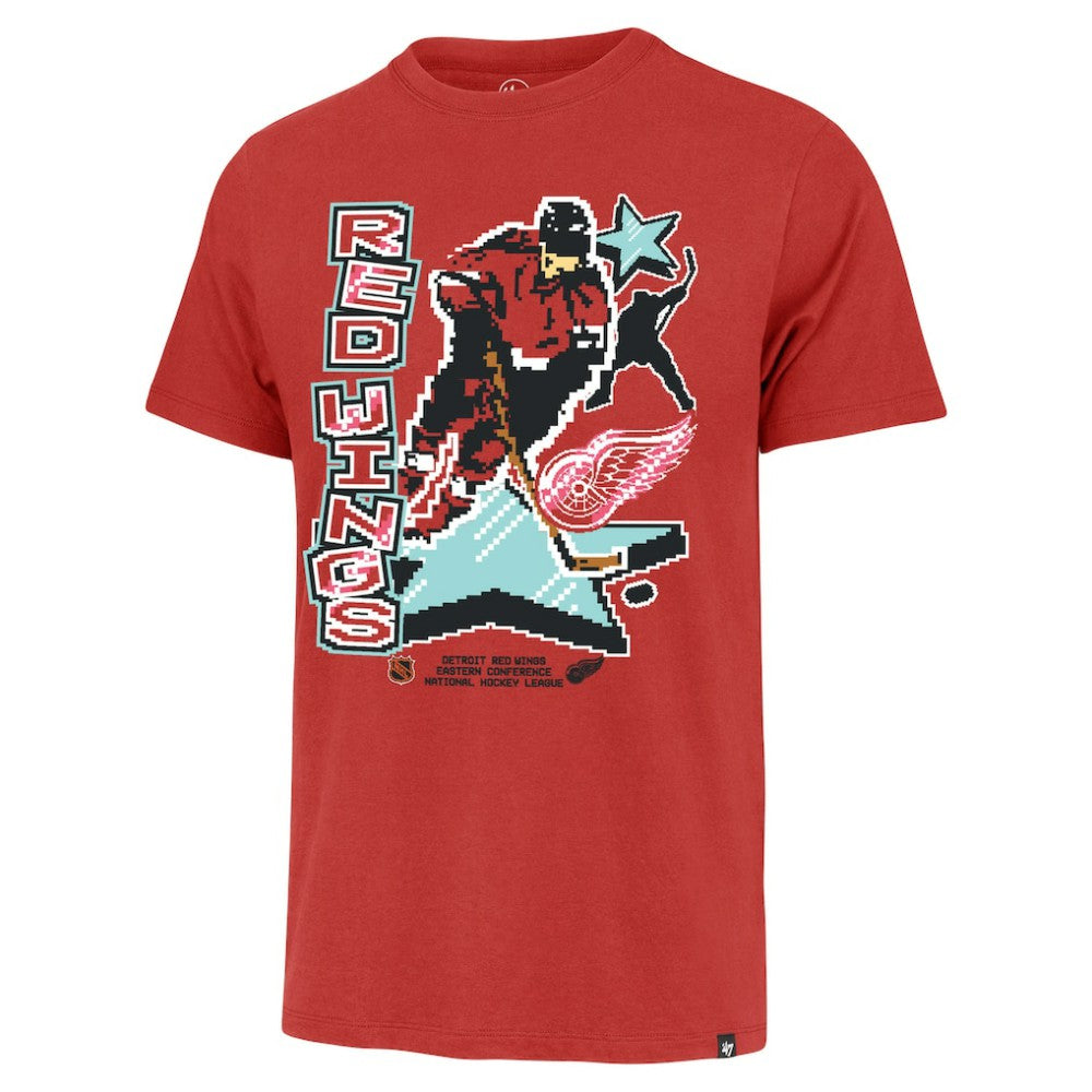 Detroit Red Wings '47 Lamp Lighter Franklin T-Shirt - Red - NHL 201177487