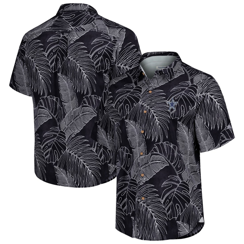 Dallas Cowboys Sport Vine Line Button-Down Shirt Navy
