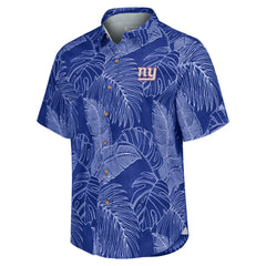 New York Giants Sport Vine Line Button-Down Shirt Royal