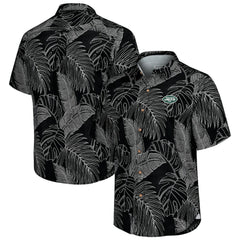 New York Jets Sport Vine Line Button-Down Shirt Black