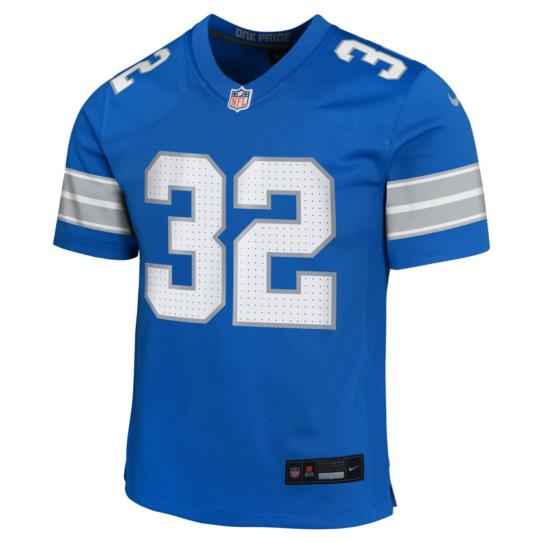Nike Brian Branch Detroit Lions Youth Game Jersey Blue