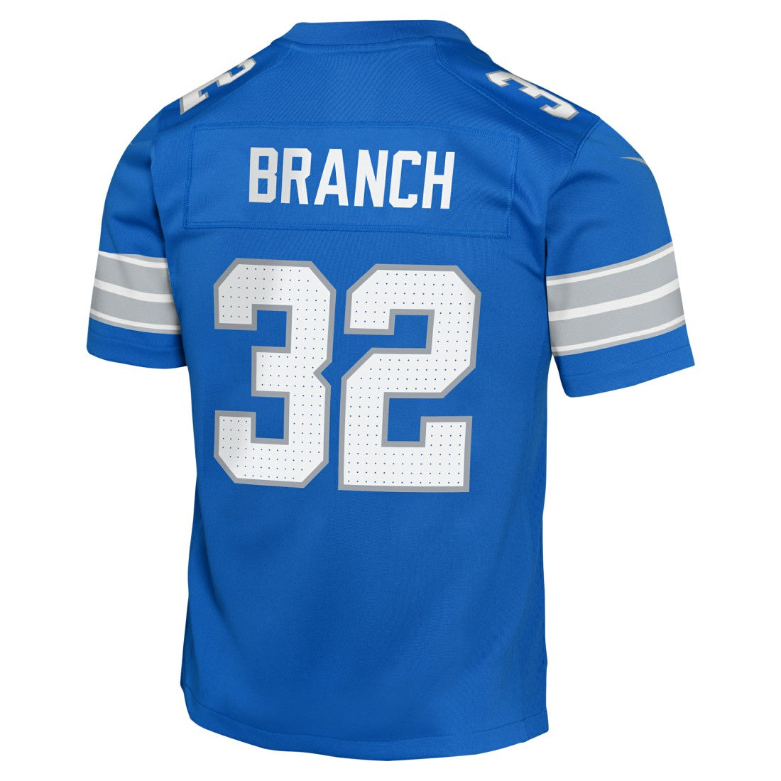 Nike Brian Branch Detroit Lions Youth Game Jersey Blue