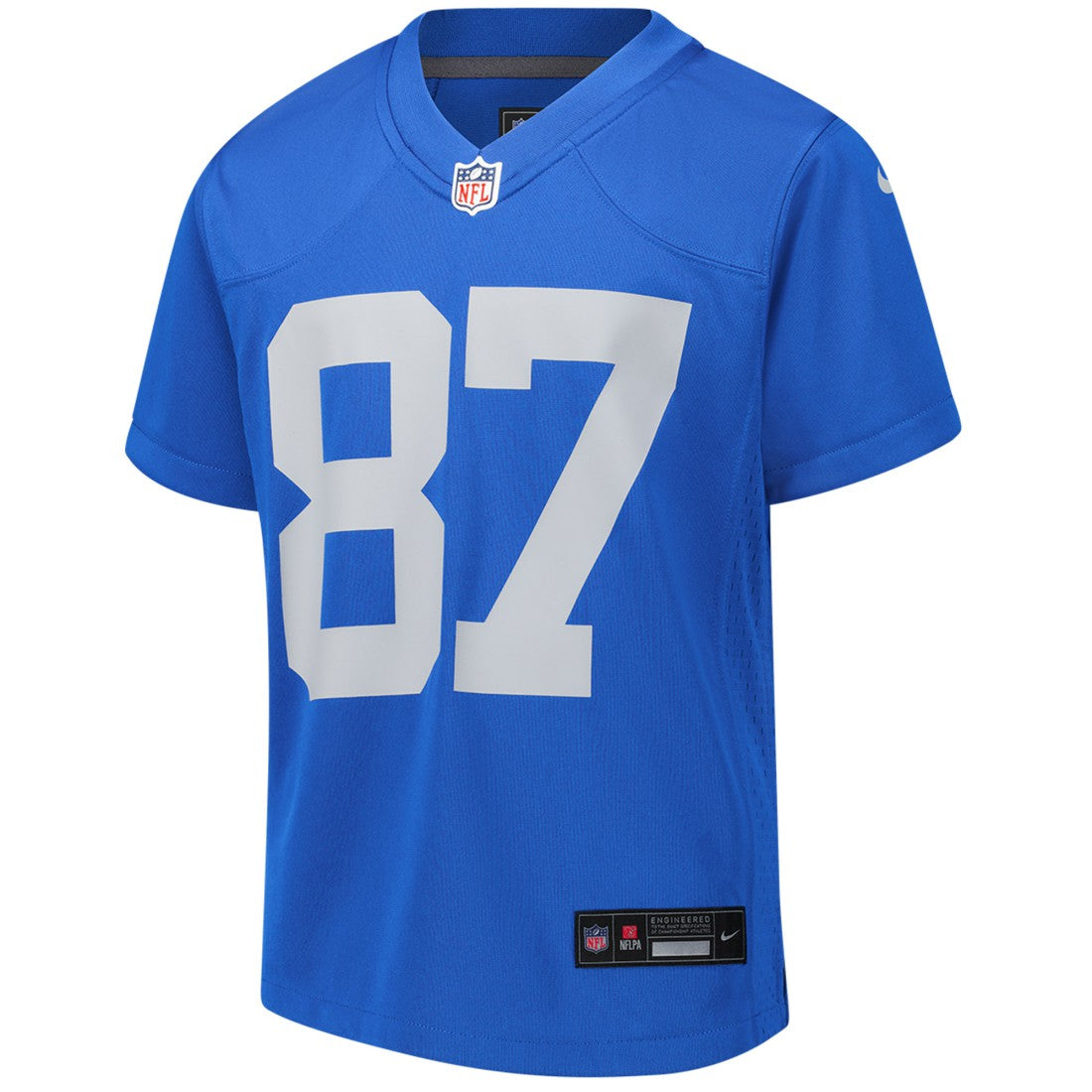 Nike Sam LaPorta Detroit Lions Youth Game Jersey Blue