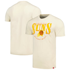 Phoenix Suns Sportiqe Unisex Sunburst Tri-Blend Comfy T-Shirt Cream