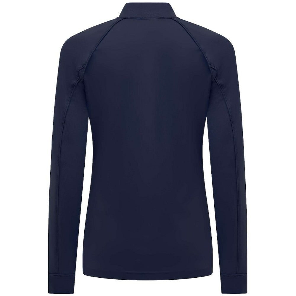 Winnipeg Jets Levelwear Women's Kinetic Insignia Core Quarter-Zip Pullover Top - Navy - NHL 201183071