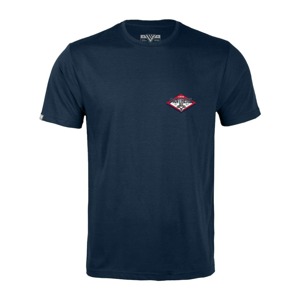 Florida Panthers Levelwear Richmond Club Patch 2.0 T-Shirt - Navy - NHL 201183289