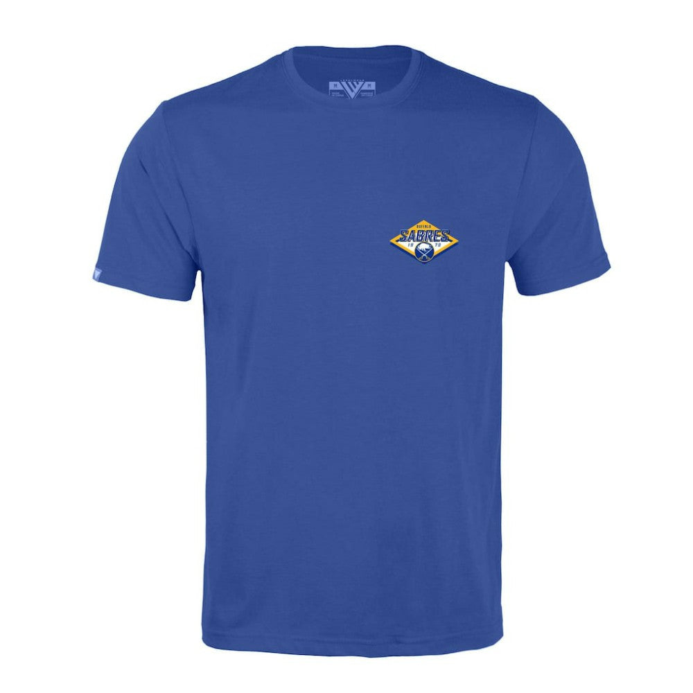 Buffalo Sabres Levelwear Richmond Club Patch 2.0 T-Shirt - Royal - NHL 201183304