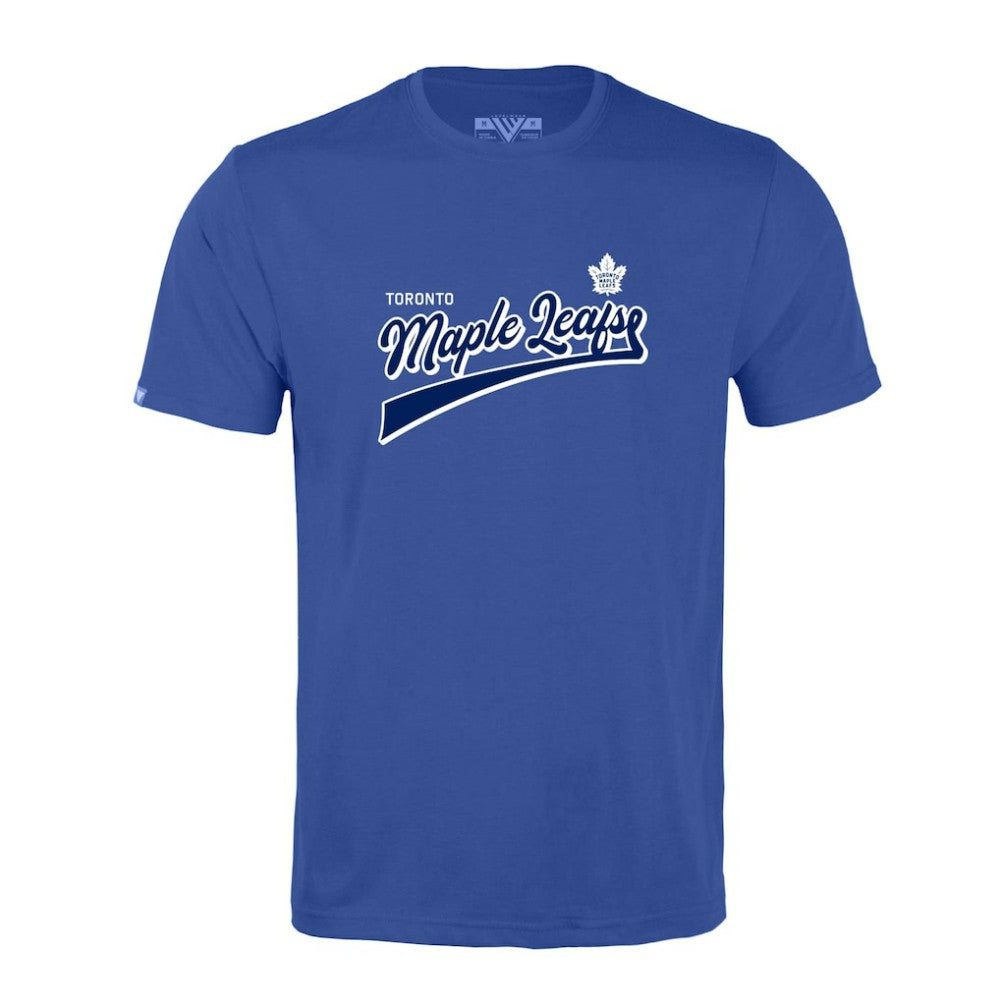 Toronto Maple Leafs Levelwear Richmond Retro Script T-Shirt - Blue - NHL 201183336