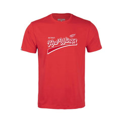 Detroit Red Wings Levelwear Youth Little Richmond Retro Script T-Shirt - Red - NHL 201183389