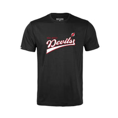 New Jersey Devils Levelwear Youth Little Richmond Retro Script T-Shirt - Black - NHL 201183403