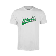 Dallas Stars Levelwear Youth Little Richmond Retro Script T-Shirt - White - NHL 201183425
