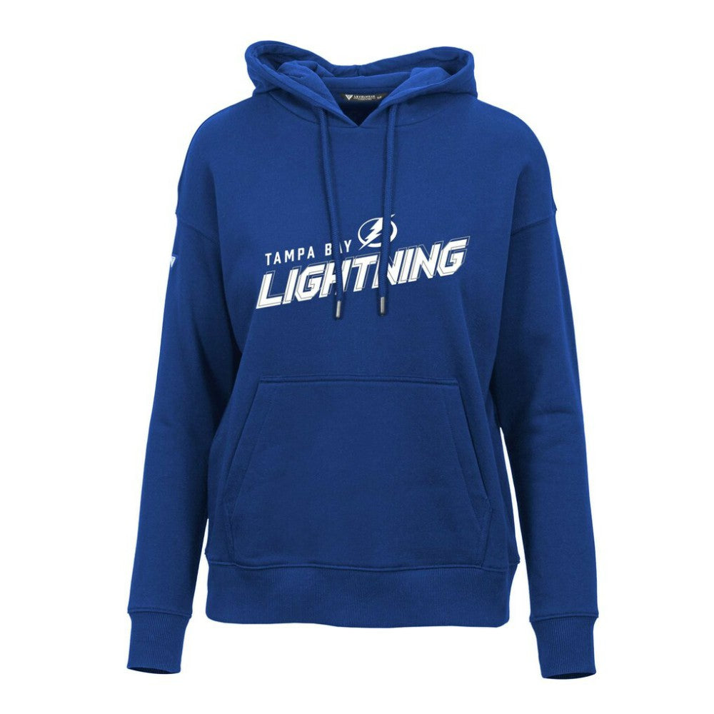 Tampa Bay Lightning Levelwear Women's Adorn Premier 2.0 Fleece Pullover Hoodie - Blue - NHL 201183480