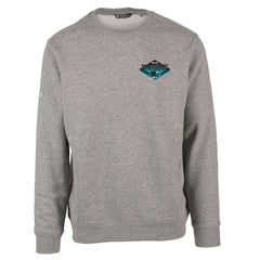 San Jose Sharks Levelwear Zane Club Patch 2.0 Pullover Sweatshirt - Heather Gray - NHL 201183560