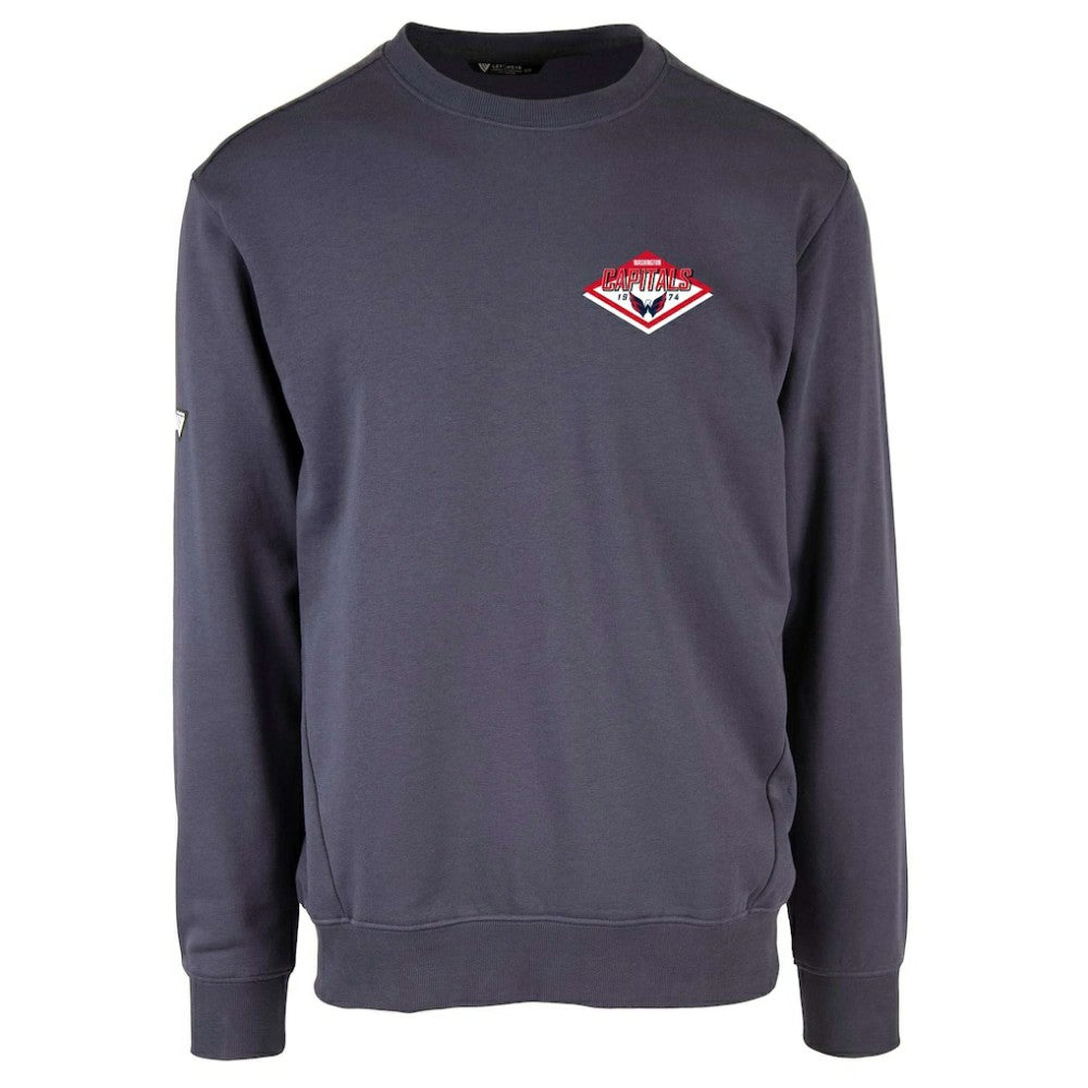 Washington Capitals Levelwear Zane Club Patch 2.0 Pullover Sweatshirt - Navy - NHL 201183562