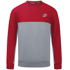 Carolina Hurricanes Levelwear Legacy Insignia Core Sweatshirt - Red/Gray - NHL 201183637