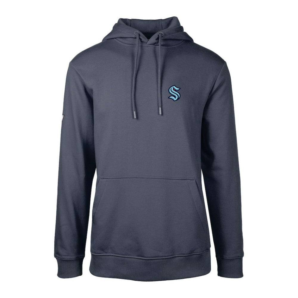 Seattle Kraken Levelwear Podium Insignia Core Pullover Hoodie - Deep Sea Blue - NHL 201183694