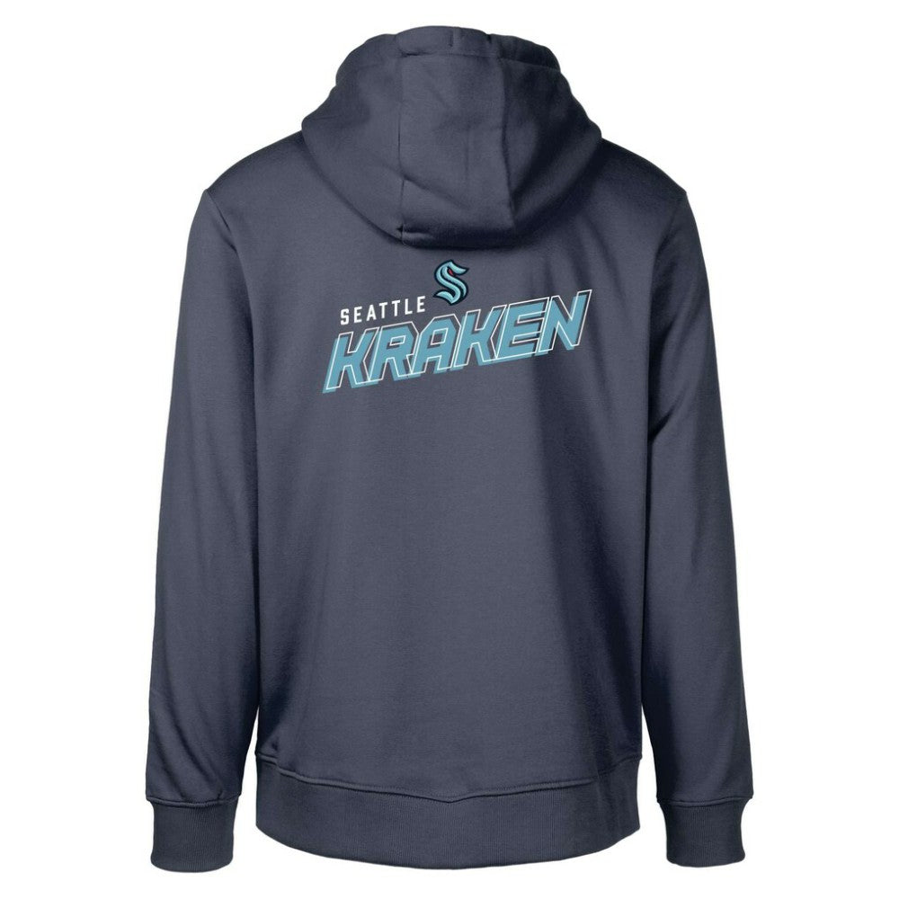 Seattle Kraken Levelwear Podium Insignia Core Pullover Hoodie - Deep Sea Blue - NHL 201183694