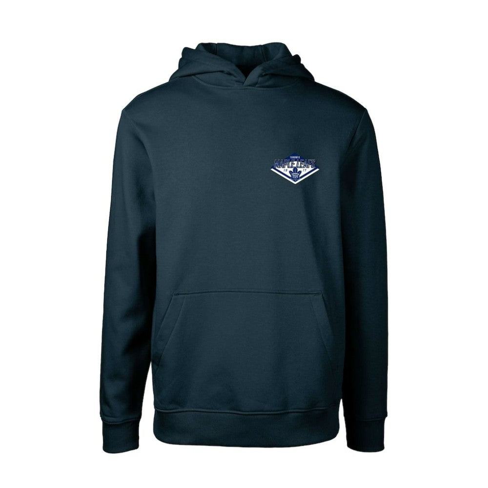 Toronto Maple Leafs Levelwear Youth Podium Club Patch 2.0 Fleece Pullover Hoodie - Navy - NHL 201183753