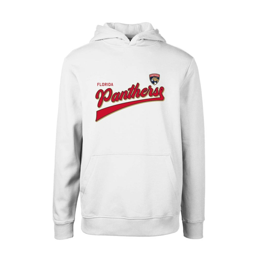Florida Panthers Levelwear Youth Podium Retro Script Fleece Pullover Hoodie - White - NHL 201183774