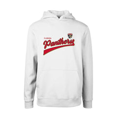 Florida Panthers Levelwear Youth Podium Retro Script Fleece Pullover Hoodie - White - NHL 201183774