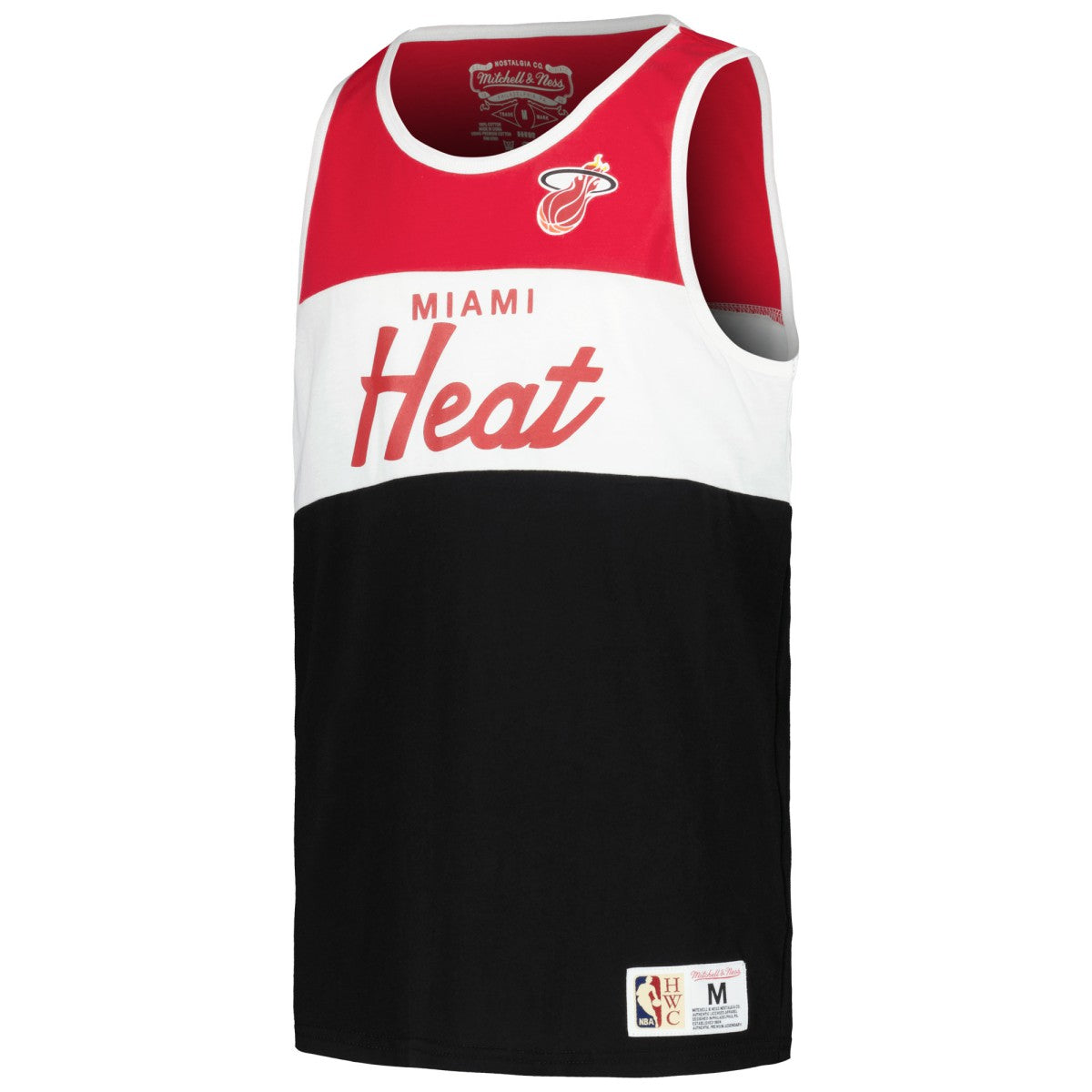 Miami Heat Youth Hardwood Classics Special Script Tank Top Red/Black | Mitchell & Ness Lifestyle