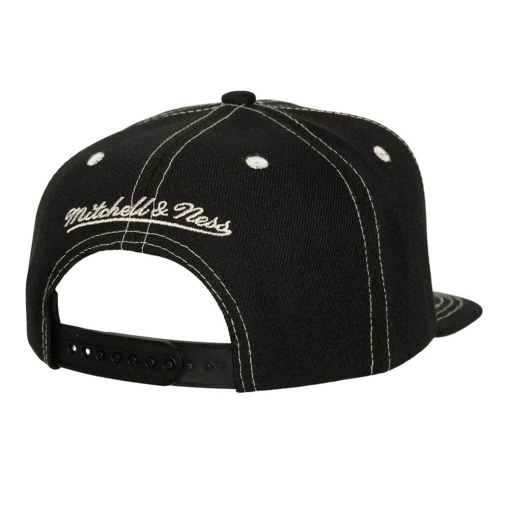 Pittsburgh Penguins Mitchell & Ness Energy Contrast Natural Snapback Hat - Black - NHL 201184270