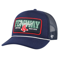Boston Red Sox '47 Local Patch Foam Front Trucker Adjustable Hat - Navy - 47 brand Online