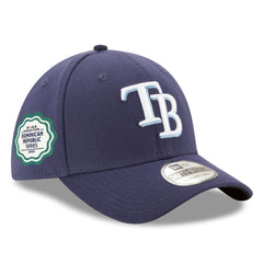 Tampa Bay Rays New Era 2024 MLB World Tour: Dominican Republic Series 39THIRTY Flex Hat - Navy - New Era Discount
