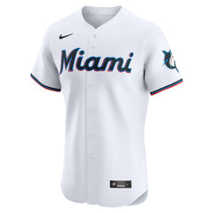Eury Perez Miami Marlins Nike Home Elite Player Jersey - White - Nike Sale