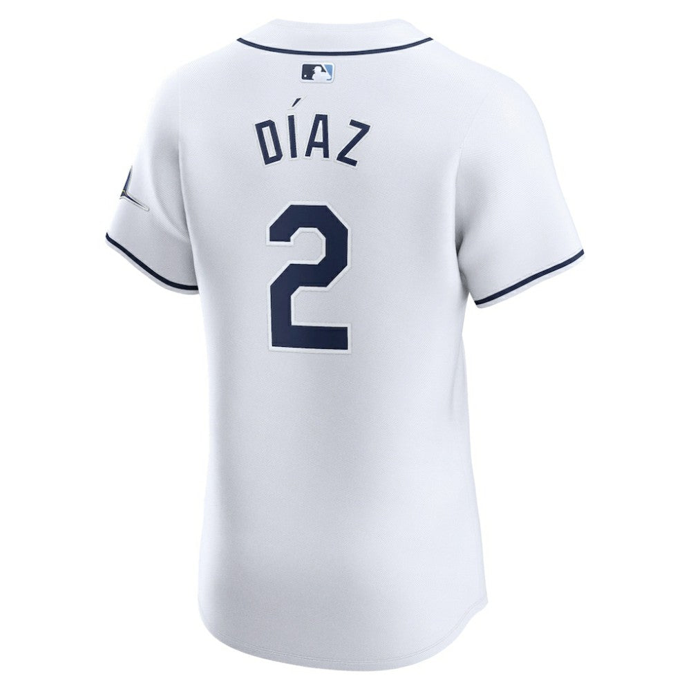Yandy Diaz Tampa Bay Rays Nike Home Elite Player Jersey - White - Nike Discount