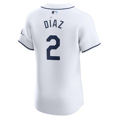 Yandy Diaz Tampa Bay Rays Nike Home Elite Player Jersey - White - Nike Discount