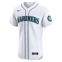 Julio Rodríguez Seattle Mariners Nike Home Elite Player Jersey - White - Nike Lifestyle