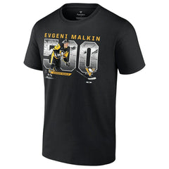 Evgeni Malkin Pittsburgh Penguins 500 Goals T-Shirt - Black - NHL 201184969