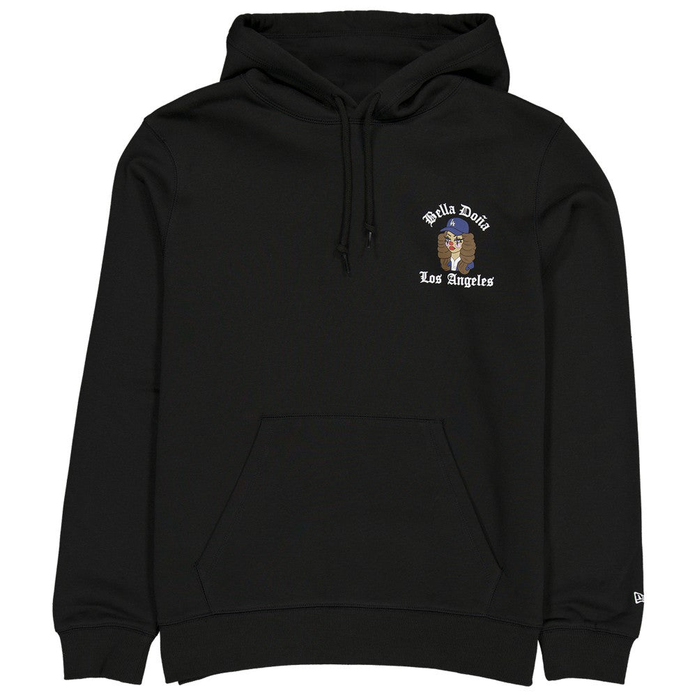 New Era Women's Bella Dona x Los Angeles Dodgers Pullover Hoodie - Black - New Era on Sale